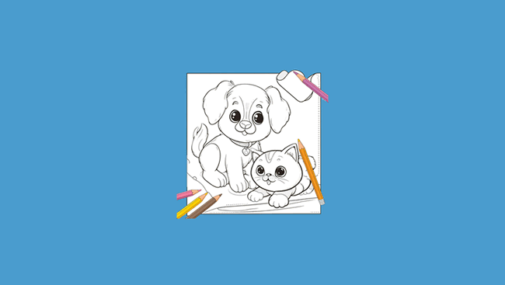 Como criar livros de colorir infantis usando IA